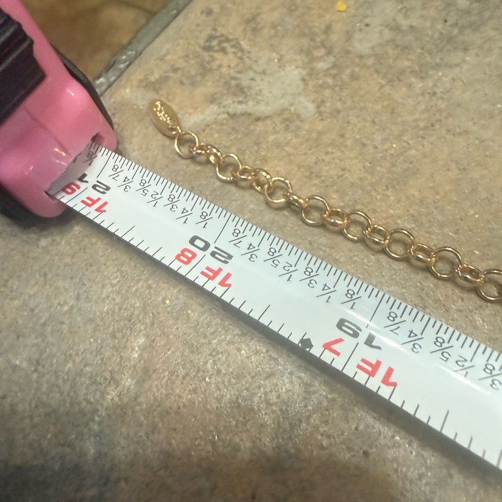 NWOT Ettika Gold Toned Paperclip Necklace - Picture 7 of 7